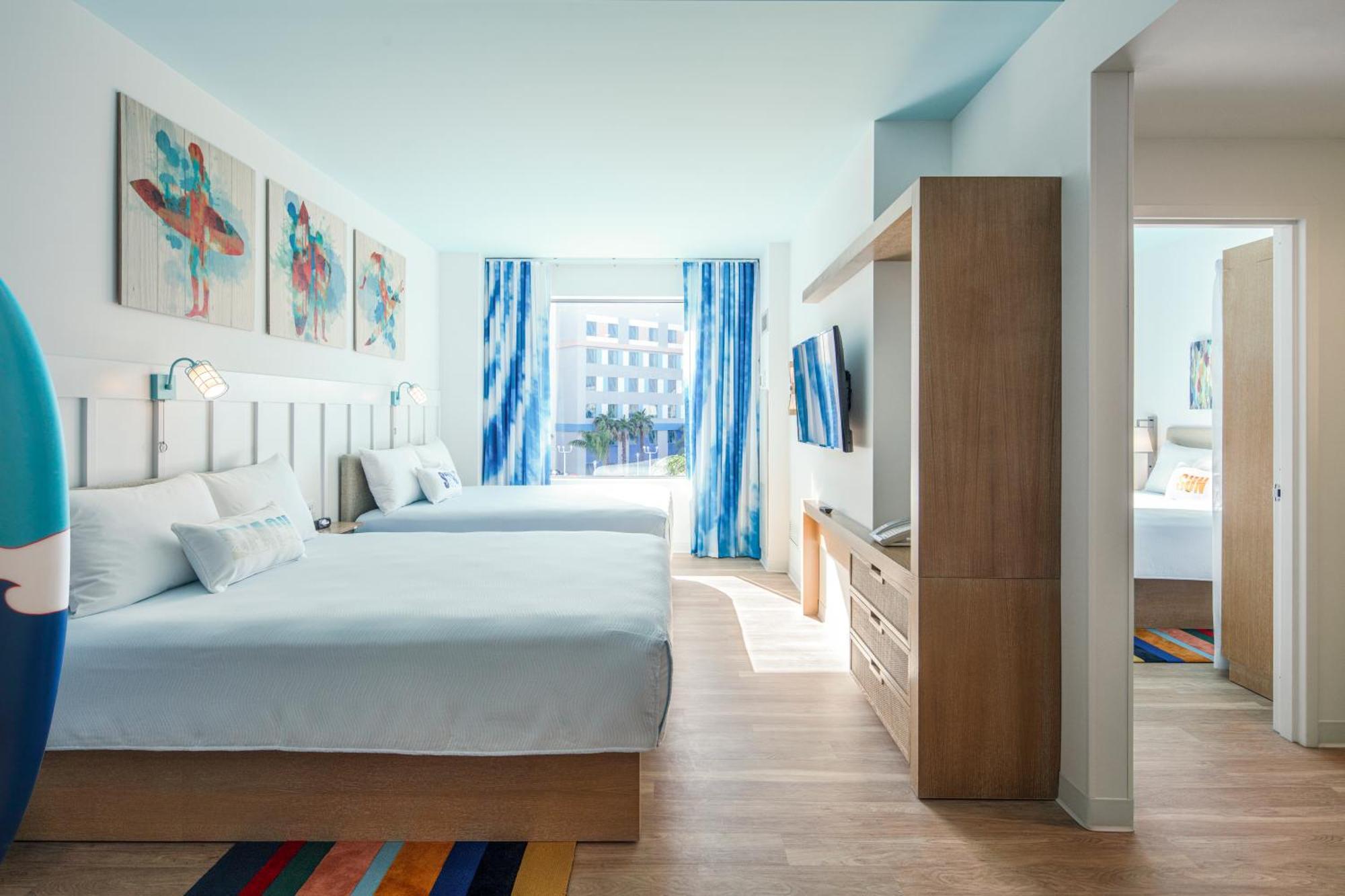Suíte de 2 Quartos com Vista do Parque Aquático (inclui Entrada Antecipada no Parque*)